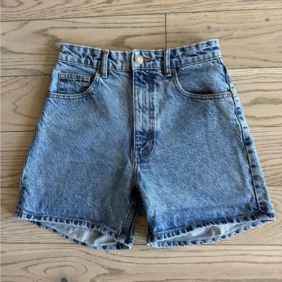 Zara Blue Jean Shorts for Women - Picture 4 of 5